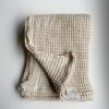 linnen babydeken in kleur cream 100cm x 100cm koop nu online bij MINUMINI babydekens van natuurlijke materialen